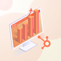 Featured image: FORECAST SALES REVENUE WITH HUBSPOT